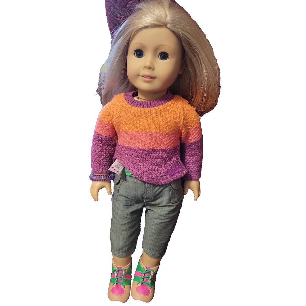 American Girl Lea Clark Doll  18 Inches in outfit shoes